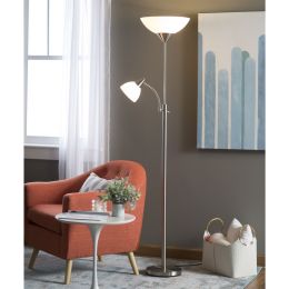 Modern 71-inch High Floor Lamp and Gooseneck Reading Light